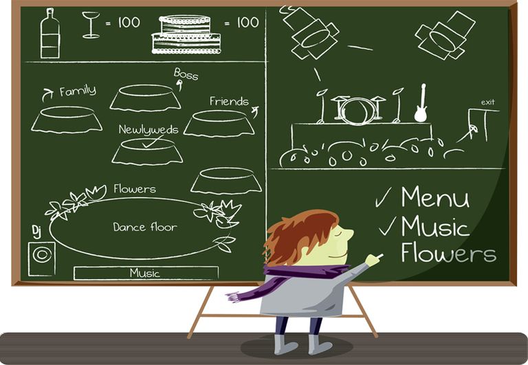 Blackboard, Handwriting, Animation, Chalk, Writing, Education, Circle, Illustration, Pianist, Animated cartoon, 