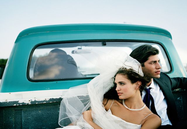 Bridal veil, Photograph, Bridal clothing, Dress, Veil, Bride, Fashion accessory, Jewellery, Vehicle door, Wedding dress, 