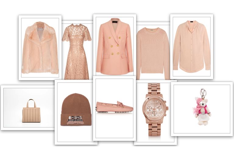 Product, Brown, Sleeve, White, Peach, Collar, Pattern, Pink, Analog watch, Orange, 
