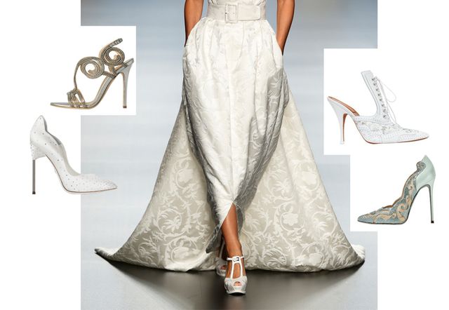 White, Style, Dress, Gown, Fashion, One-piece garment, Silver, Bridal clothing, Bridal accessory, Fashion design, 