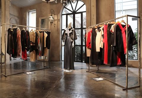 Floor, Clothes hanger, Fashion, Boutique, Outlet store, Fashion design, Collection, Retail, Costume design, 