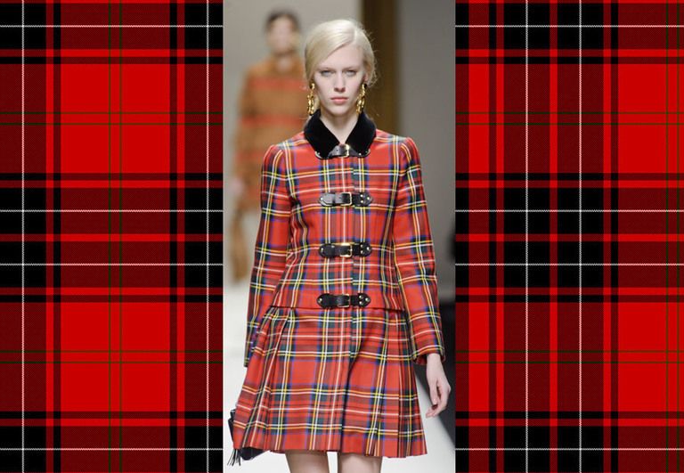 Plaid, Tartan, Product, Pattern, Sleeve, Collar, Red, Textile, Style, Fashion, 