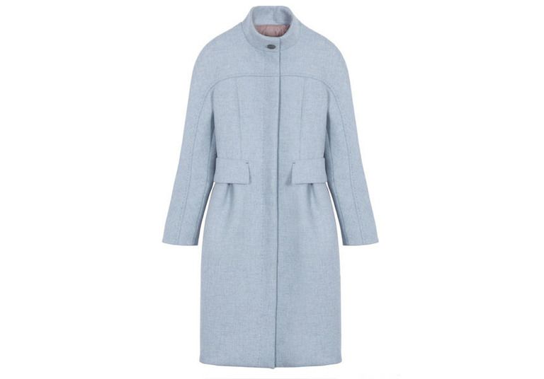 Product, Collar, Sleeve, Textile, Outerwear, Grey, Fur, Overcoat, Button, Pocket, 