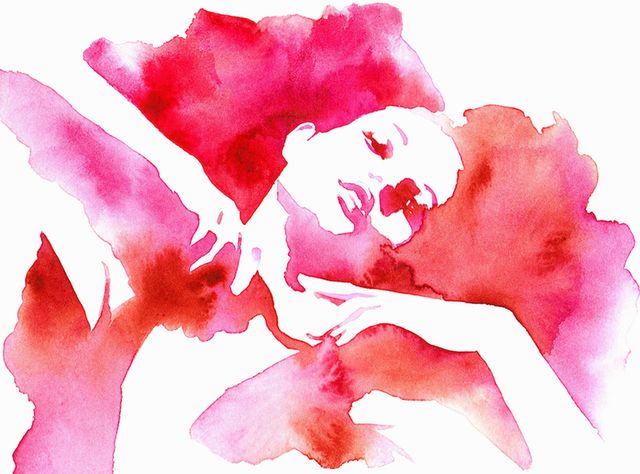 Red, Pink, Paint, Colorfulness, Art, Magenta, Watercolor paint, Art paint, Artwork, Painting, 