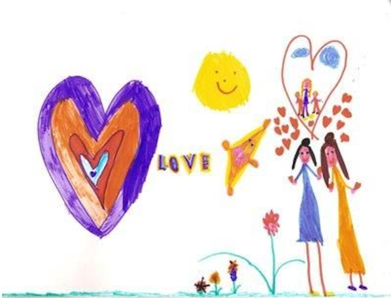 Purple, Organ, Violet, Art, Illustration, Heart, Love, Graphics, Artwork, Drawing, 