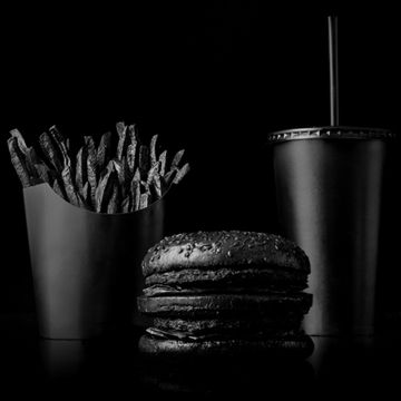 Monochrome, Monochrome photography, Black-and-white, Style, Still life photography, Photography, Black, Darkness, Finger food, Cylinder, 