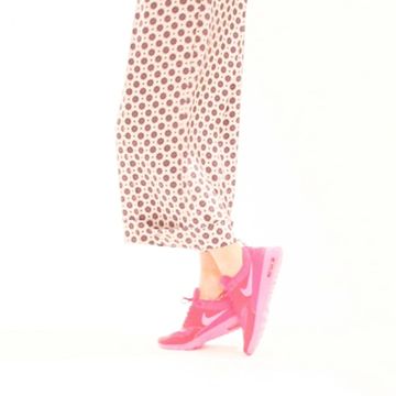 Textile, Pattern, High heels, Polka dot, Sandal, Fashion design, Foot, Boot, One-piece garment, Ankle, 
