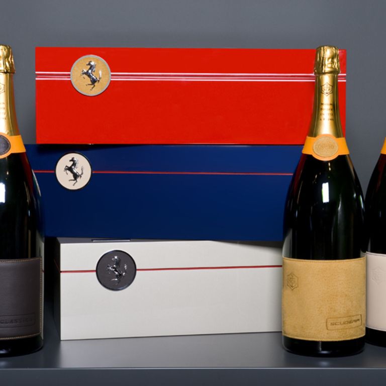 Veuve Clicquot Maranello Edition ed Enzo Ferrai insieme per uno champagne  in special edition