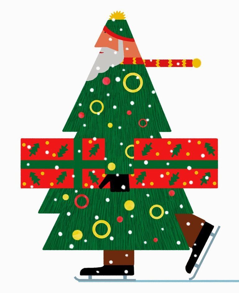Green, Red, Christmas tree, Christmas decoration, Woody plant, Christmas, Holiday, Evergreen, Christmas eve, Pine family, 