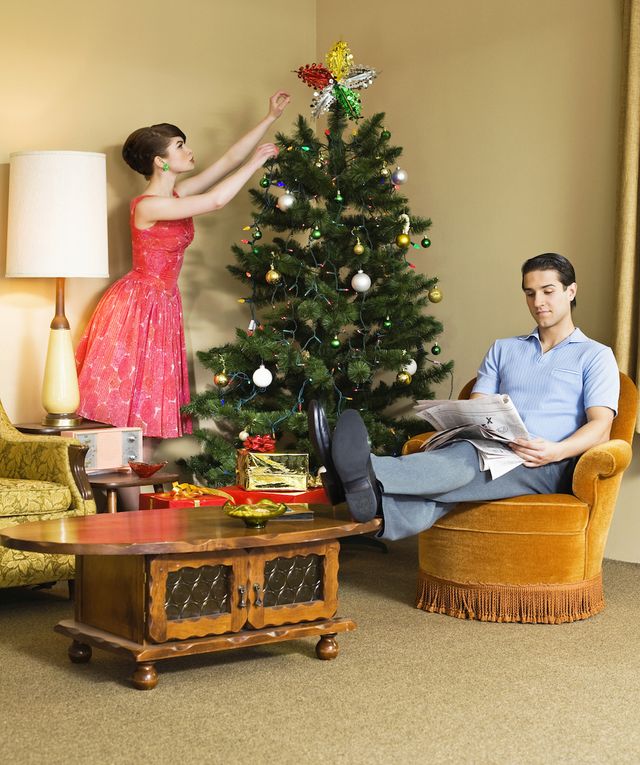 Human, Lighting, Human body, Room, Interior design, Lampshade, Christmas tree, Interior design, Christmas decoration, Home, 