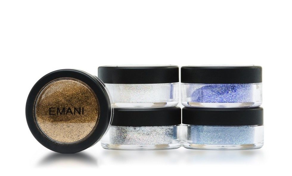 Product, Beauty, Cosmetics, Glitter, Lavender, Face powder, Beige, Teal, Material property, Photography, 