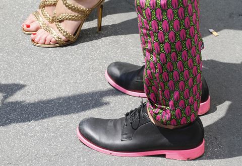 Footwear, Shoe, Pink, Magenta, Pattern, Purple, Boot, Fashion, Synthetic rubber, Walking shoe, 