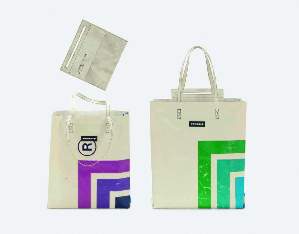 Product, Logo, Turquoise, Label, Aqua, Material property, Brand, Bag, Shopping bag, Rectangle, 