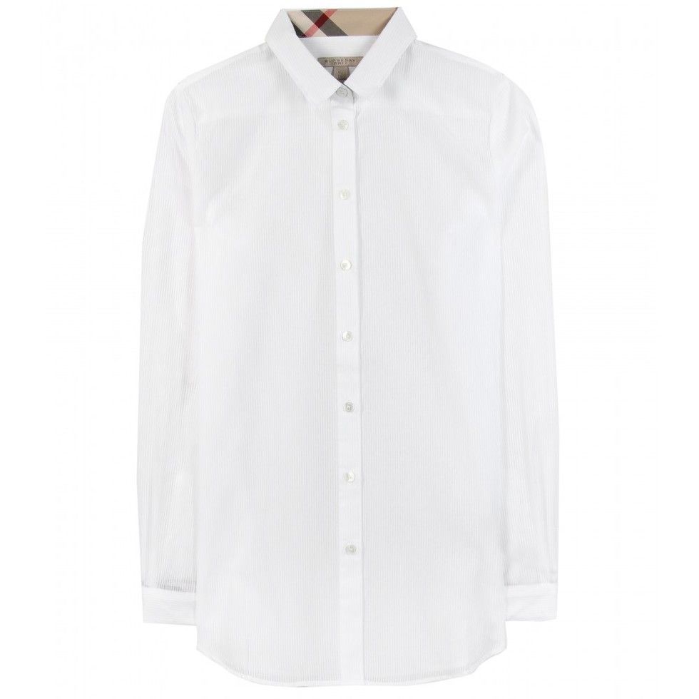 Clothing, Product, Dress shirt, Collar, Sleeve, Textile, White, Fashion, Pattern, Button, 