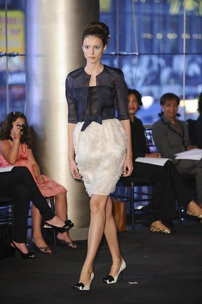 Clothing, Leg, Fashion show, Human body, Shoulder, Human leg, Joint, Outerwear, Runway, Style, 