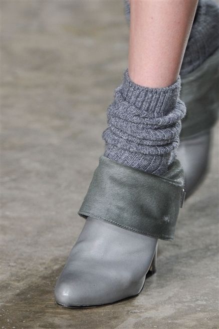 Human leg, Grey, Boot, Street fashion, Leather, Sock, Silver, Strap, Ankle, Buckle, 