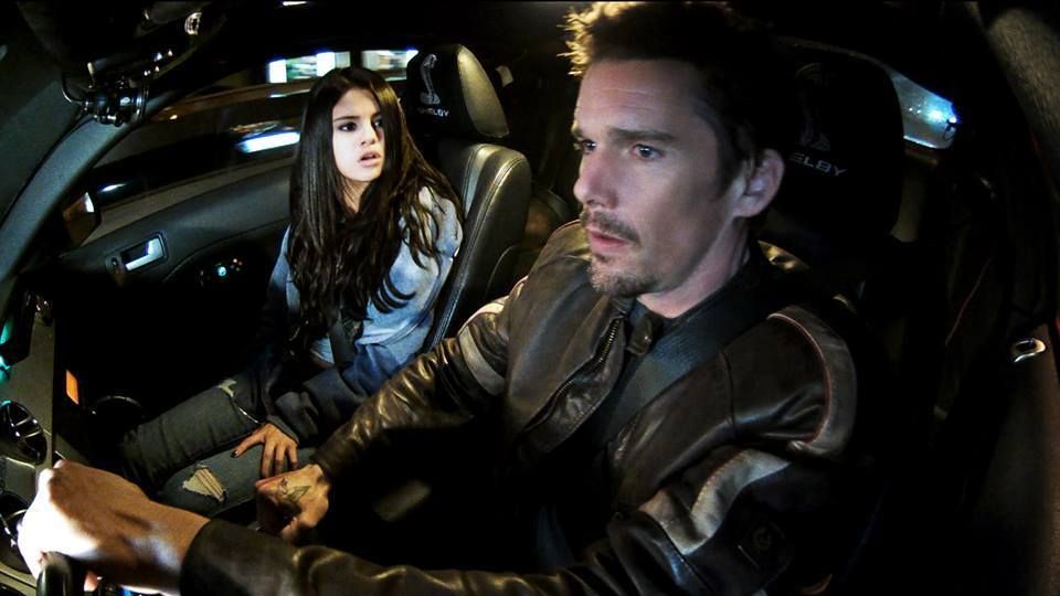 Leather, Beard, Luxury vehicle, Head restraint, Leather jacket, Movie, Fictional character, Action film, Car seat, 