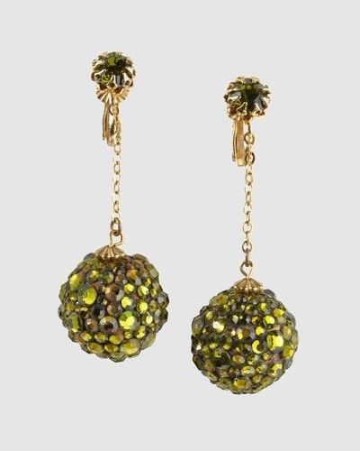 Earrings, Product, Yellow, Green, Fashion accessory, Natural material, Fashion, Art, Jewellery, Creative arts, 