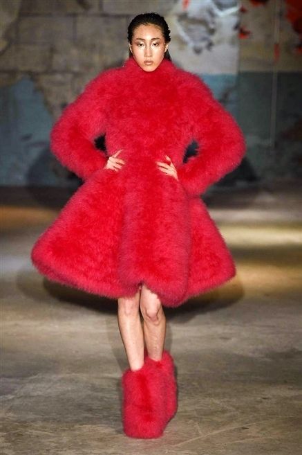 Red, Textile, Dress, Floor, Pattern, One-piece garment, Fashion, Magenta, Maroon, Fur, 