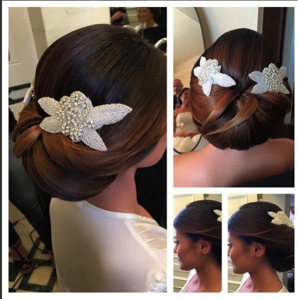 Hairstyle, Forehead, Hair accessory, Style, Headgear, Petal, Beauty, Headpiece, Bridal accessory, Makeover, 