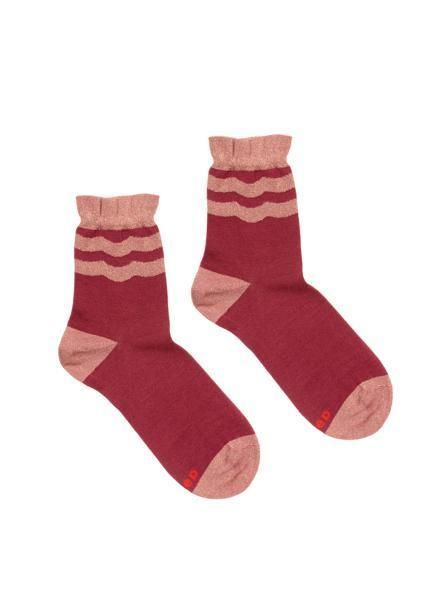 Sock, Carmine, Maroon, Boot, Coquelicot, Woolen, Wool, 