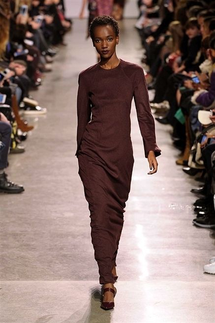 Clothing, Footwear, Brown, Fashion show, Shoulder, Runway, Joint, Outerwear, Fashion model, Style, 