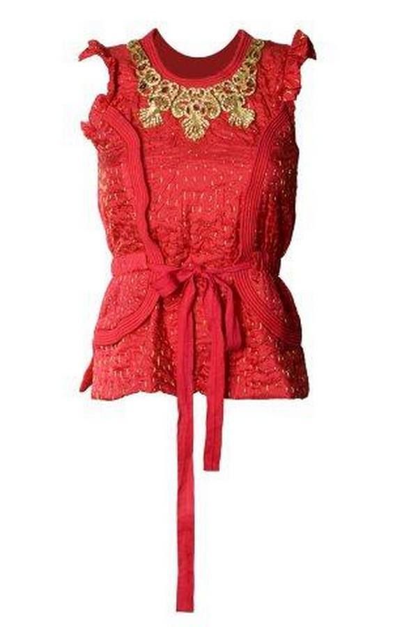 Product, Textile, Red, Dress, Maroon, Carmine, Costume accessory, One-piece garment, Pattern, Magenta, 
