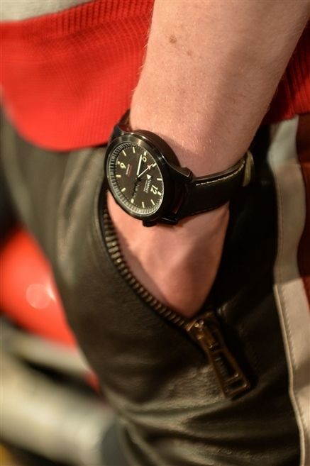 Watch, Wrist, Analog watch, Carmine, Watch accessory, Everyday carry, Strap, Clock, Metal, Brand, 