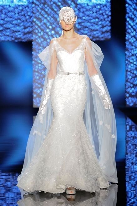 Clothing, Blue, Dress, Bridal clothing, Shoulder, Bridal accessory, Wedding dress, Bride, Gown, Formal wear, 