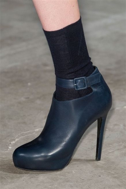 Footwear, Human leg, Joint, High heels, Fashion, Grey, Close-up, Sock, Leather, Foot, 