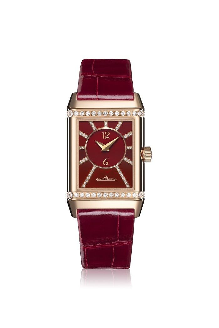 Product, Brown, Watch, Analog watch, Red, Magenta, Watch accessory, Glass, Font, Maroon, 