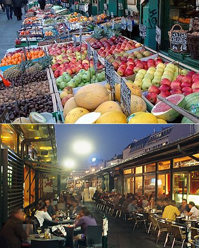 Whole food, Public space, Natural foods, Produce, Retail, Local food, Fruit, Food, Marketplace, City, 
