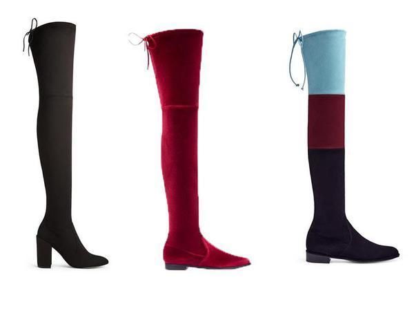 Footwear, Red, Boot, Fashion, Costume accessory, Maroon, Liver, Leather, Knee-high boot, 