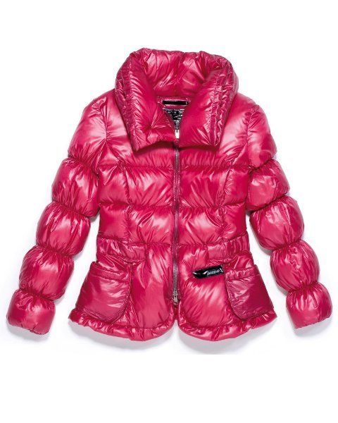 Jacket, Sleeve, Textile, Red, Outerwear, Magenta, Carmine, Maroon, Fur, Leather, 