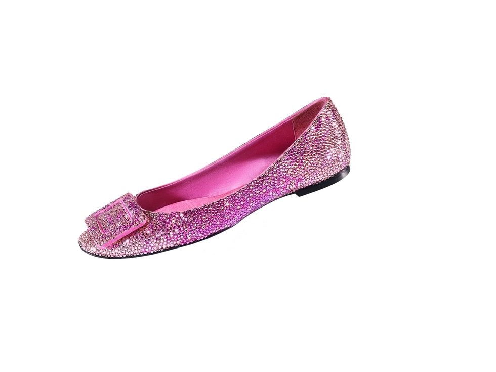 Magenta, Pink, Purple, Violet, Ballet flat, Lavender, Slipper, Natural material, Dress shoe, Synthetic rubber, 