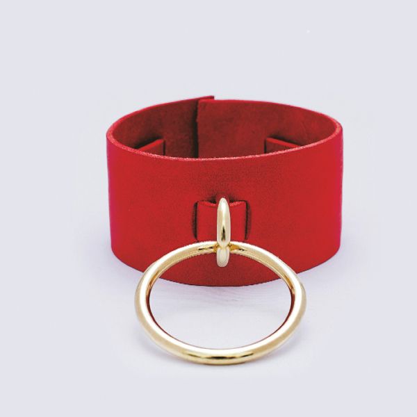 Red, Maroon, Brass, Metal, Natural material, Coquelicot, Bracelet, Belt, Leather, Gold, 