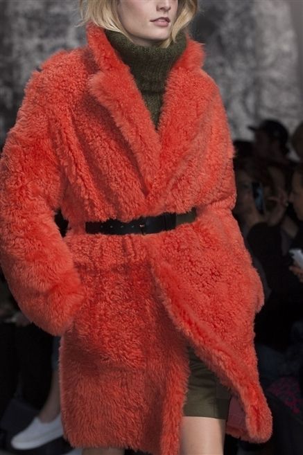 Sleeve, Human body, Textile, Winter, Red, Fur clothing, Fashion show, Fashion model, Fashion, Natural material, 