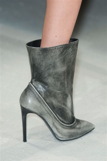 Boot, Fashion, Black, High heels, Grey, Leather, Silver, Still life photography, Fashion design, Synthetic rubber, 