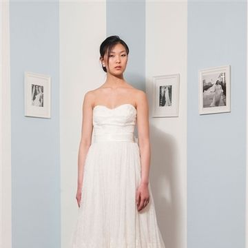 Clothing, Dress, Shoulder, Textile, Photograph, Bridal clothing, Joint, White, Standing, Gown, 
