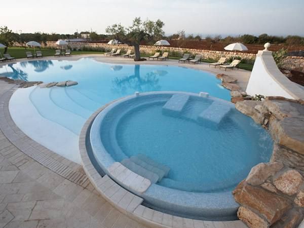 Swimming pool, Aqua, Azure, Teal, Turquoise, Composite material, Concrete, Water feature, 