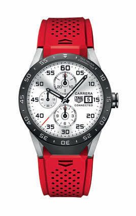 Product, Watch, Analog watch, Glass, Red, Electronic device, White, Technology, Fashion accessory, Watch accessory, 
