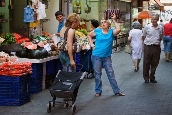 Jeans, Public space, Marketplace, Whole food, Trade, Market, Local food, Retail, Produce, Natural foods, 