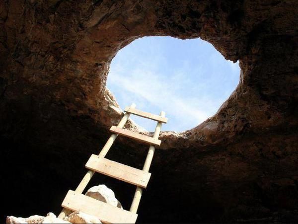 Rock, Formation, Ladder, Natural arch, Cave, Lumber, 