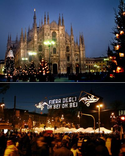Crowd, Facade, City, Spire, Christmas decoration, Landmark, Night, Holiday, Midnight, Metropolitan area, 
