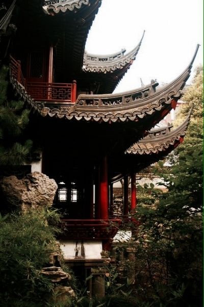 Chinese architecture, Vegetation, Nature, Architecture, Japanese architecture, Pagoda, Botany, Roof, Place of worship, Temple, 