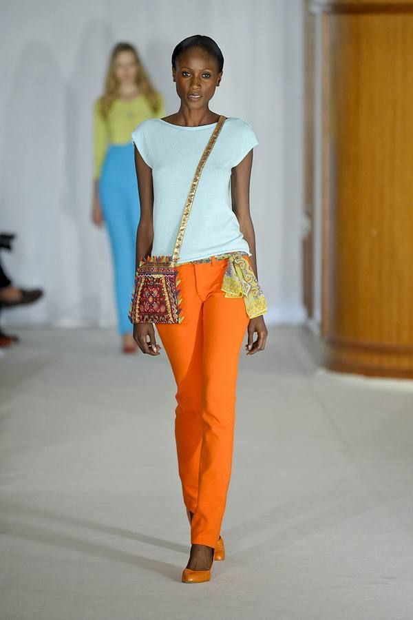 Brown, Yellow, Shoulder, Joint, Fashion show, Style, Waist, Amber, Jewellery, Orange, 