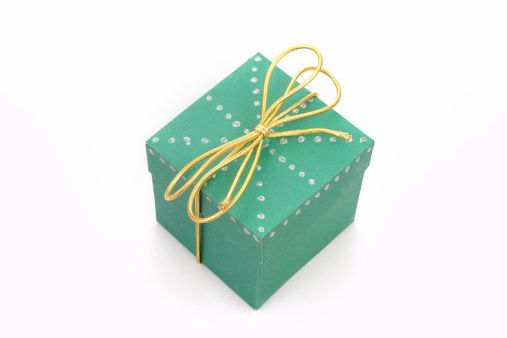 Gift wrapping, Ribbon, Present, Teal, Party favor, Paper product, Turquoise, Craft, Wedding favors, Knot, 