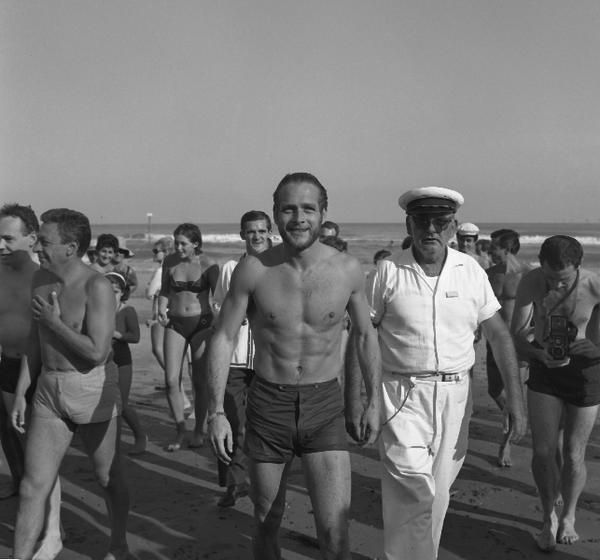 Leg, People, Human body, Standing, Barechested, Muscle, Chest, Vacation, Bermuda shorts, Trunks, 