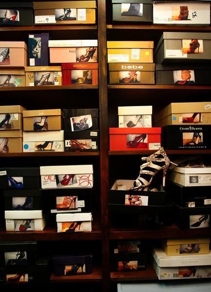 Shelving, Shelf, Collection, Carmine, Display case, Shoe organizer, Shoe store, Walking shoe, Outdoor shoe, 