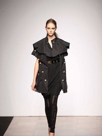 Clothing, Human, Sleeve, Shoulder, Textile, Collar, Joint, Fashion show, Outerwear, Style, 